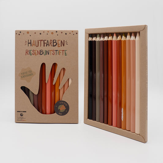 Hautfarben - Farbriesen Buntstifte für alle