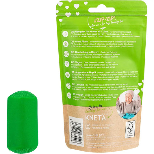 KNETÄ - Knetä Bag vegane Spielknete - grün 100gr