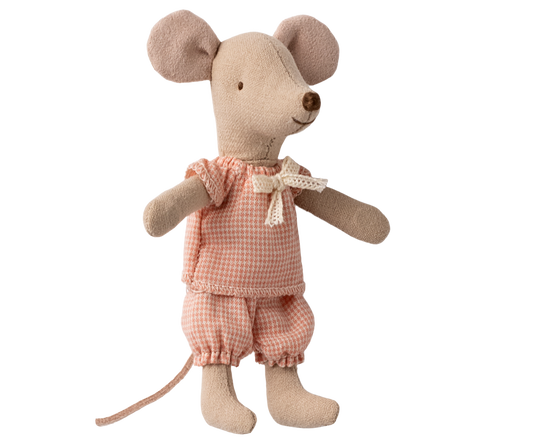 Maileg - Kleine Schwester Maus in Streichholzschachtel