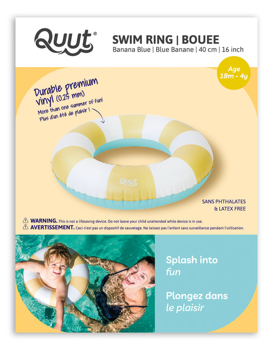 Quut - Schwimmring S Ø40cm Banana Blue - 173281 Swim ring 40cm Banana Blue 5