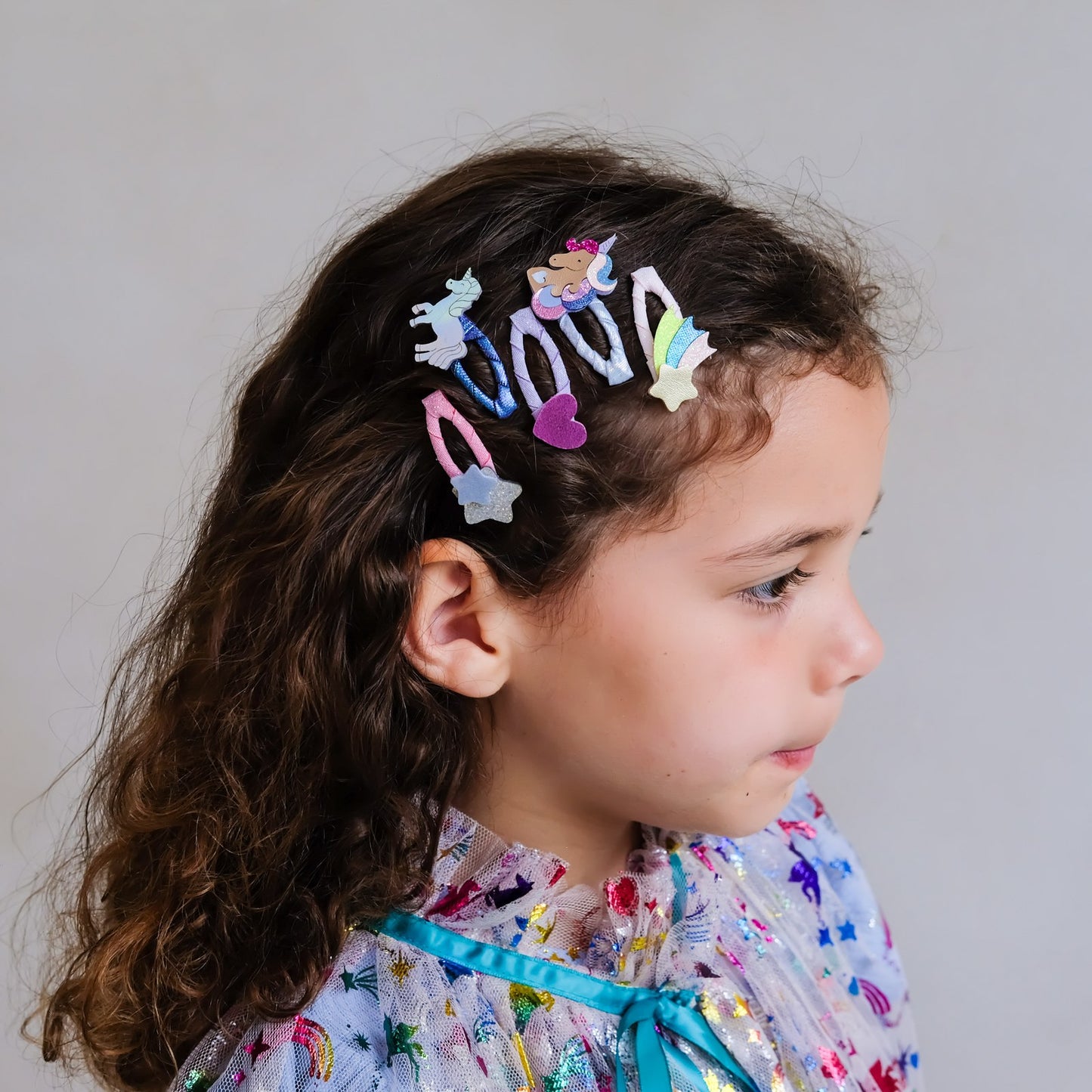 Mimi & Lula - Haarspangen Mini Unicornland - 192024-38 UNICORNLAND MINI HAIR CLIPS 1