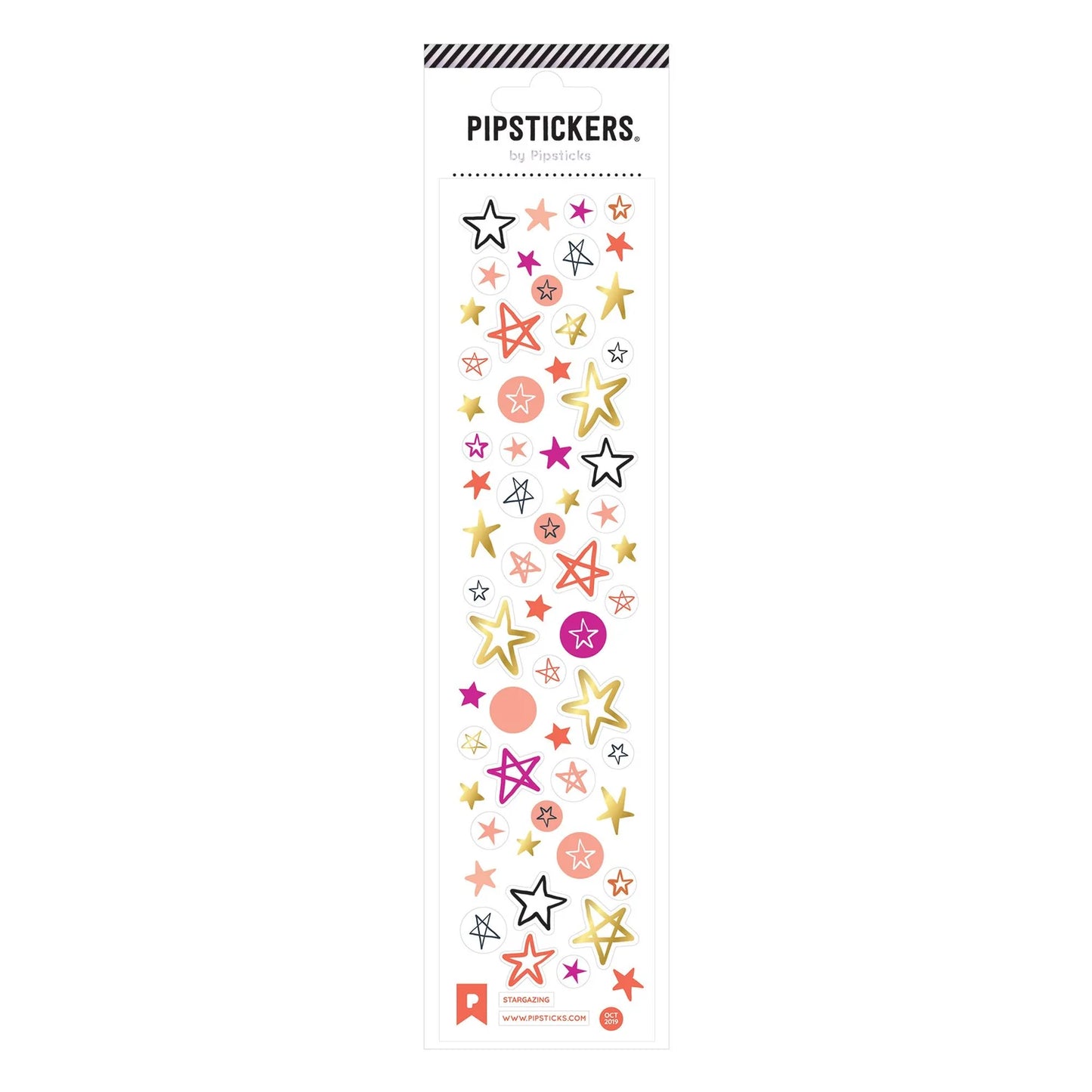 Pipsticks Stargazing Sticker-Set mit Sternenbildern, Planeten und Himmelskörpern