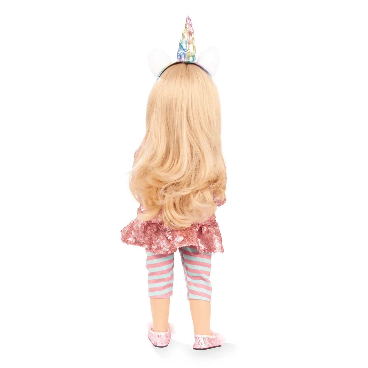 Götz Happy Kidz Puppe Anna im Einhorn-Outfit, 50 cm große Babypuppe mit weicher Stoffqualität