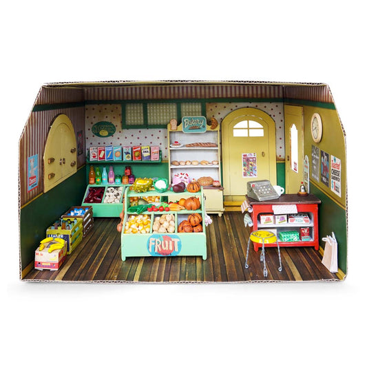 Holz-Baukastenset Mäusehaus-Zimmer von Sam & Julia mit vorgeschnittenen Teilen für Kaufmannsladen-Möbel