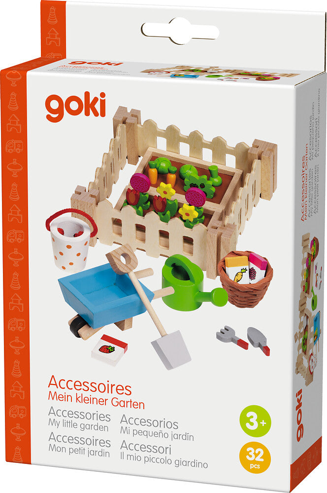 Goki - Accessoires Mein kleiner Garten, für die Puppenhäuser Bild 3