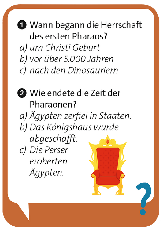 Moses - Pocket Quiz junior Altes Ägypten Bild 3