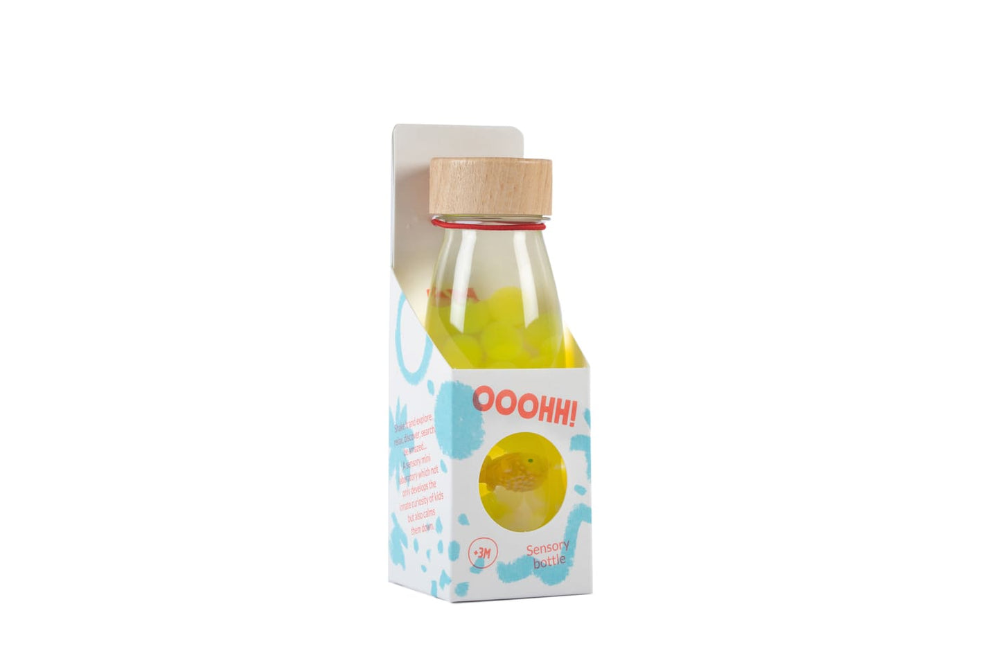 Petit Boum - Sensorikspielzeug Sound Bottle - Pufferfish
