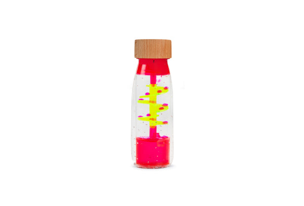 Petit Boum - Sensorikspielzeug Bottle Move Spiral - Pink