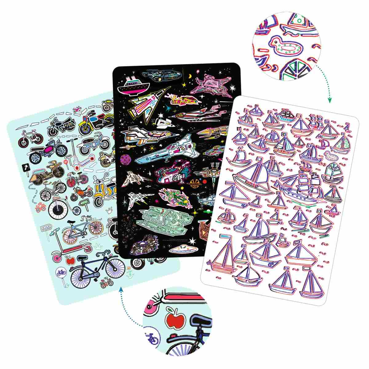 Djeco - Kartenspiel: Myster Travel Bild 3