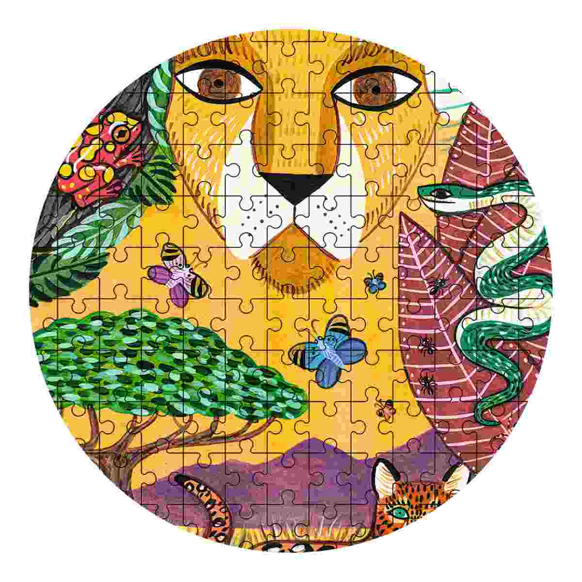 Djeco - Puzzle: Puzz'Art Löwe - 350 Teile - DJ07660-C2-RVB_1200