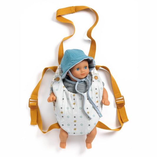 Djeco - POMEA Puppentrage Blue Gray Bild 3