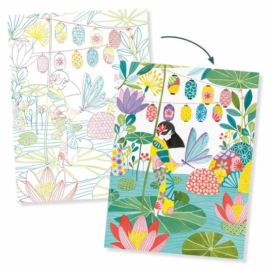 Djeco - Ausmalbilder XL: Japan Bild 7