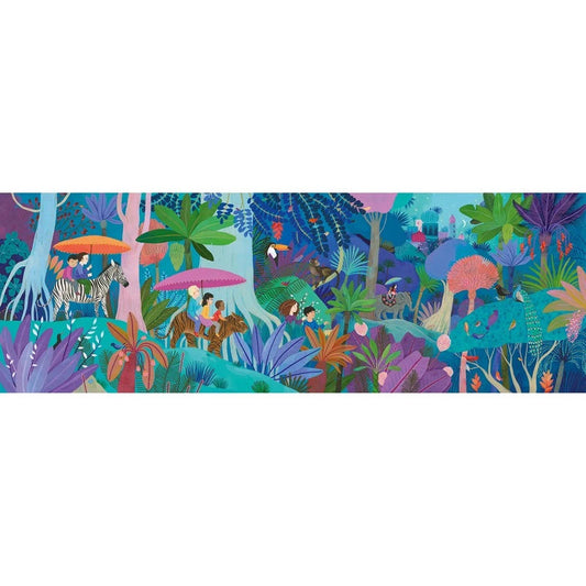 Djeco - Puzzle Gallery: Children's walk - 200 Teile