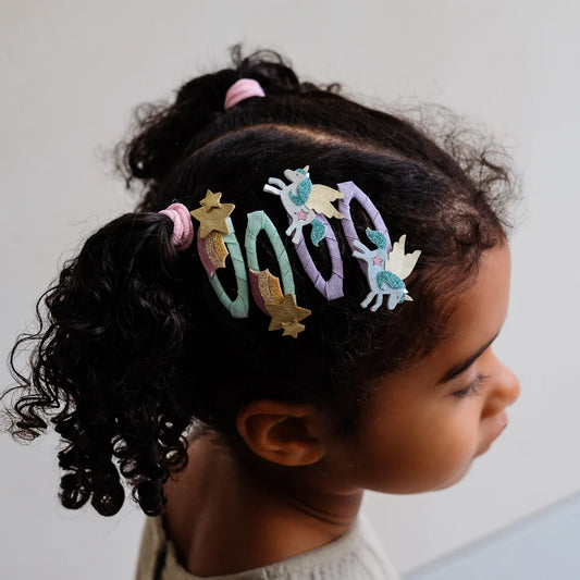 Mimi & Lula - Haarspangen Einhorn und Sternenschweif