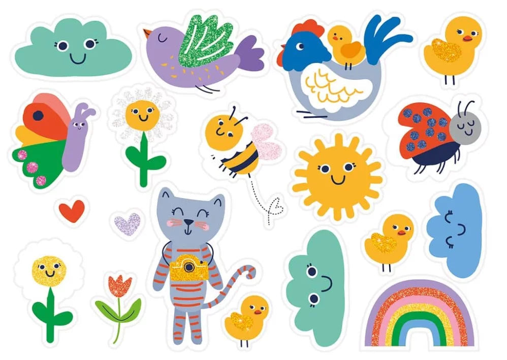 Moses - Fenstersticker-Set Frühlingszauber