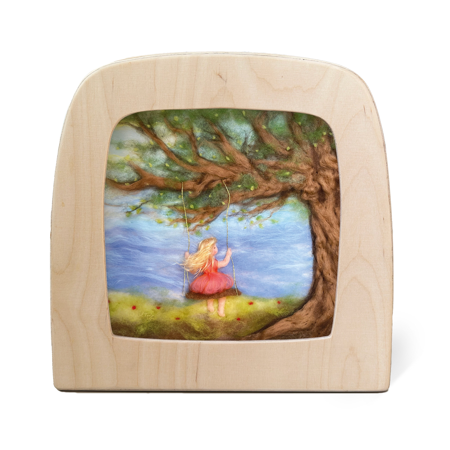 Toverlux - Het Wol Feetje - Girl on Swing Bild 1