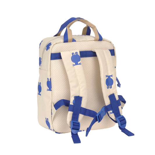 Lässig - Kindergartenrucksack Square 7L - Happy Trails, Frosch