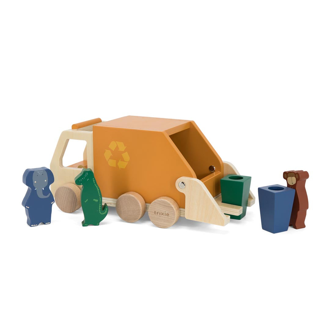 Trixie - Trixie Baby - Müllwagen aus Holz