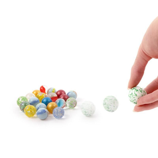 Trendhaus - Glasmurmel-Spiel 21-teilig