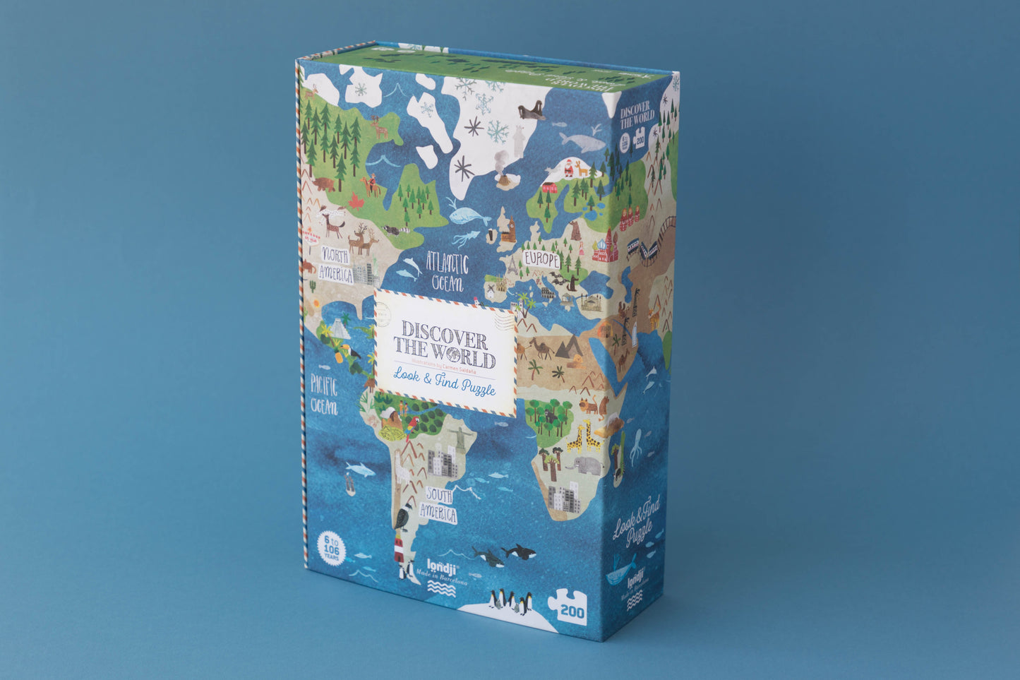 Londji - Discover The World Puzzle - 200 Teile