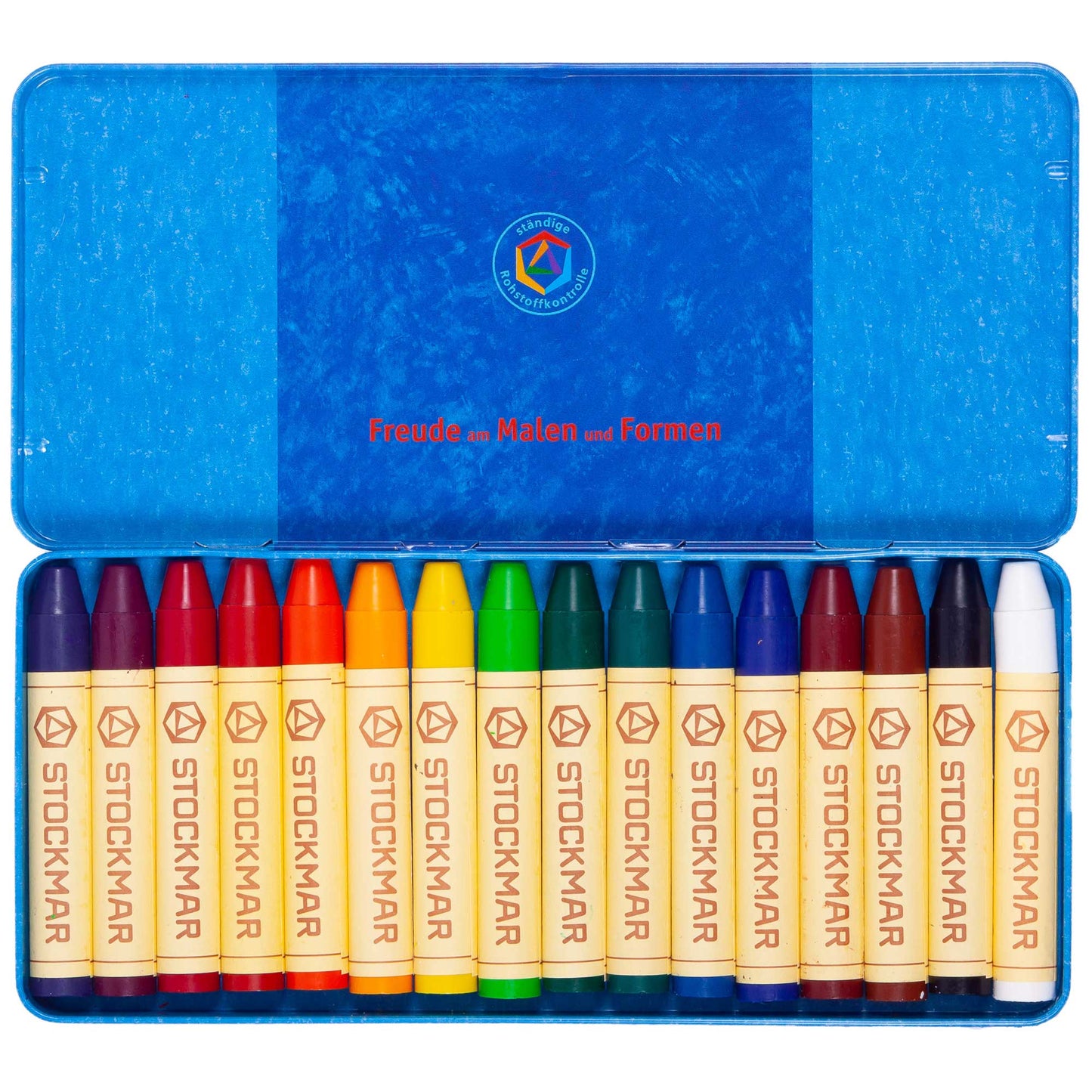 Stockmar - Blechetui 16 Stifte sortiert
