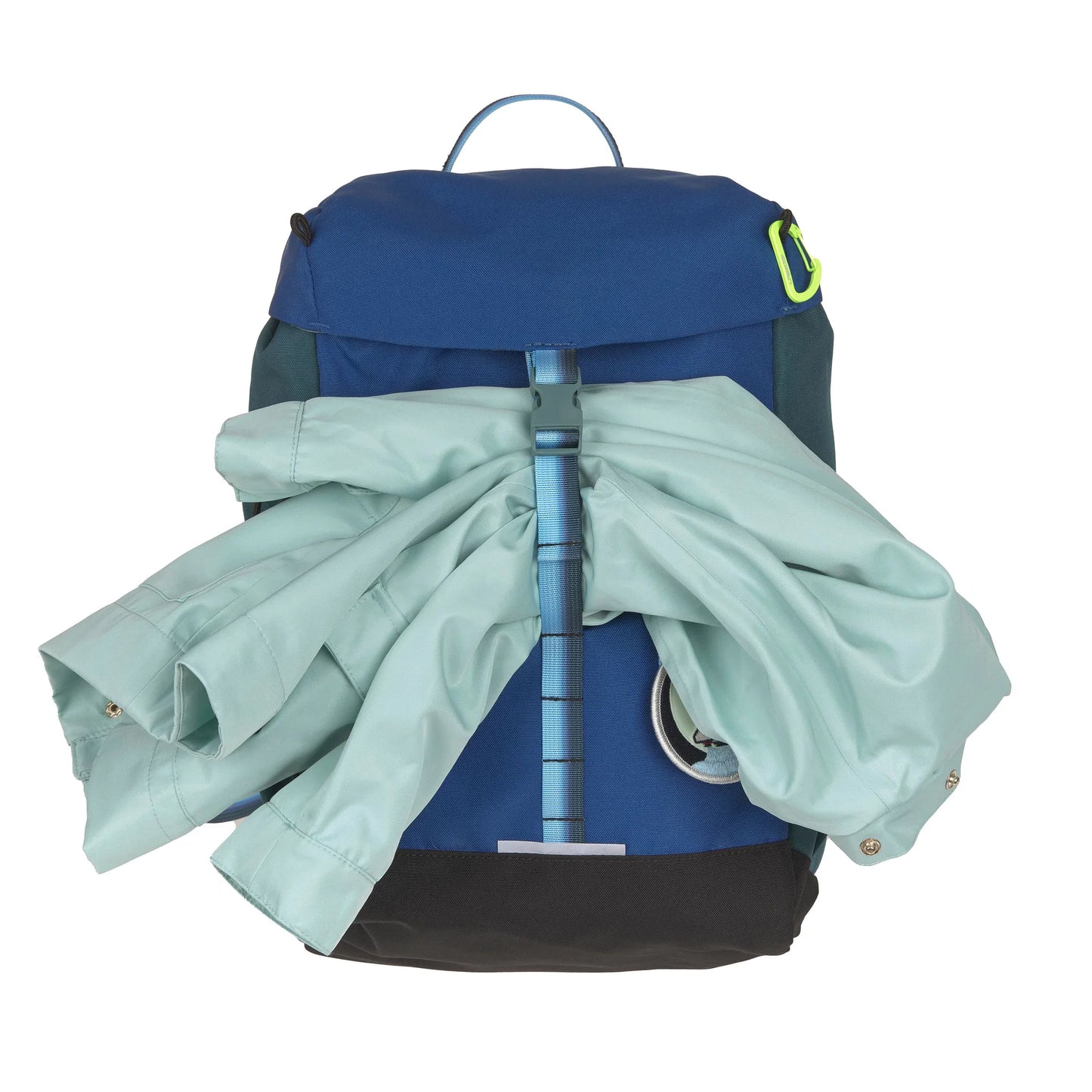 Lässig Wanderrucksack Unique 14 L in Blau-Grün mit ergonomischen Schultergurten