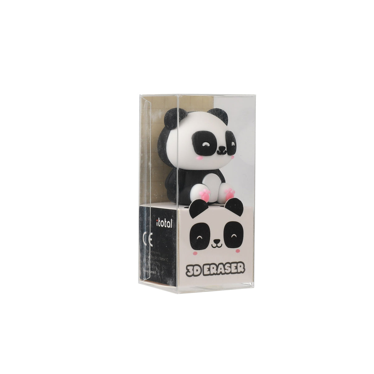 3D-Radiergummi Panda in der durchsichtigen Schachtel
