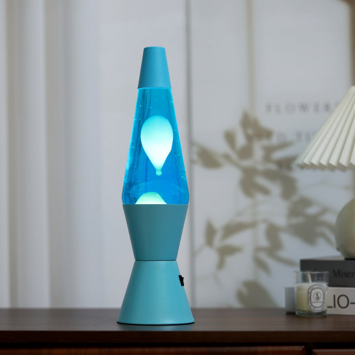 i-Total - Spaceship LED-Lavalampe - hellblau - XL3332 (3)