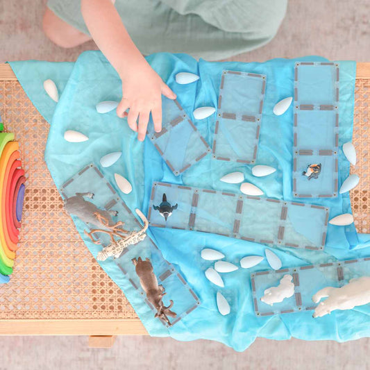 Connetix - Magnetbausteine Clear Rectangle Pack 12-tlg.