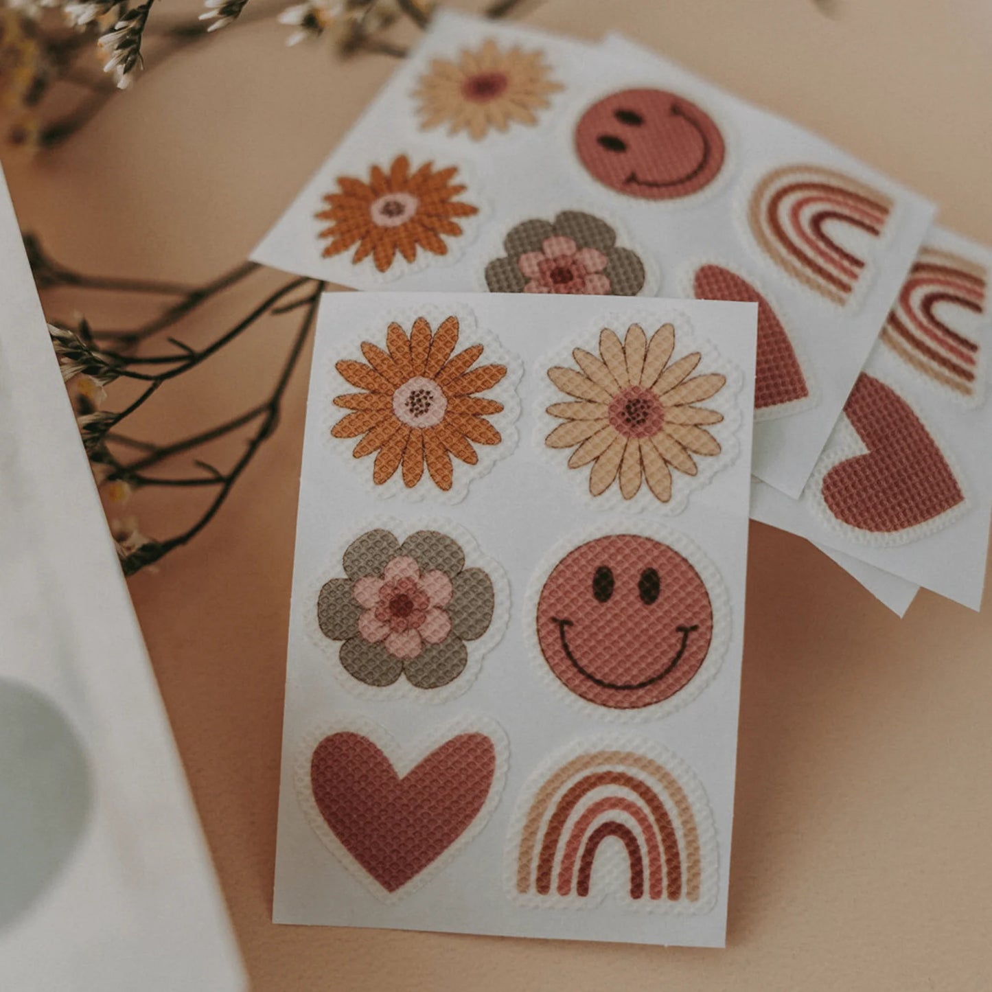 pieksmichnicht - Anti-Mücken-Sticker Flower Power Edition
