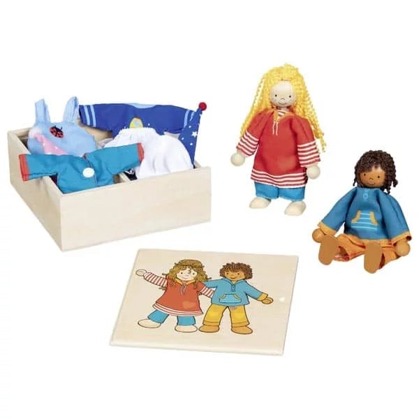 Goki - Biegepuppen Fynja & Fabio