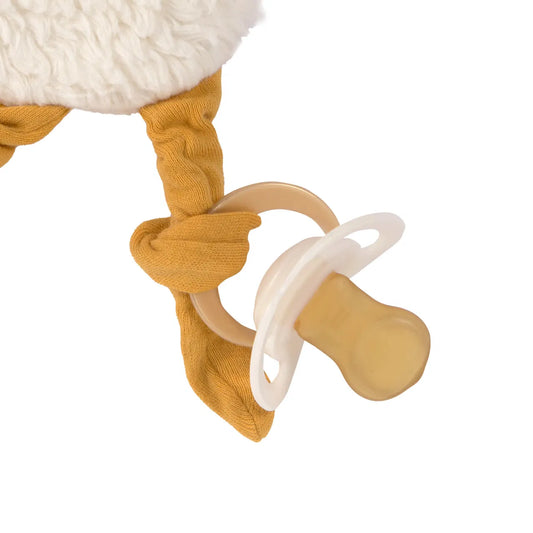 Lässig - Schnuffeltuch GOTS - Baby Comforter, Tiny Farmer Gans