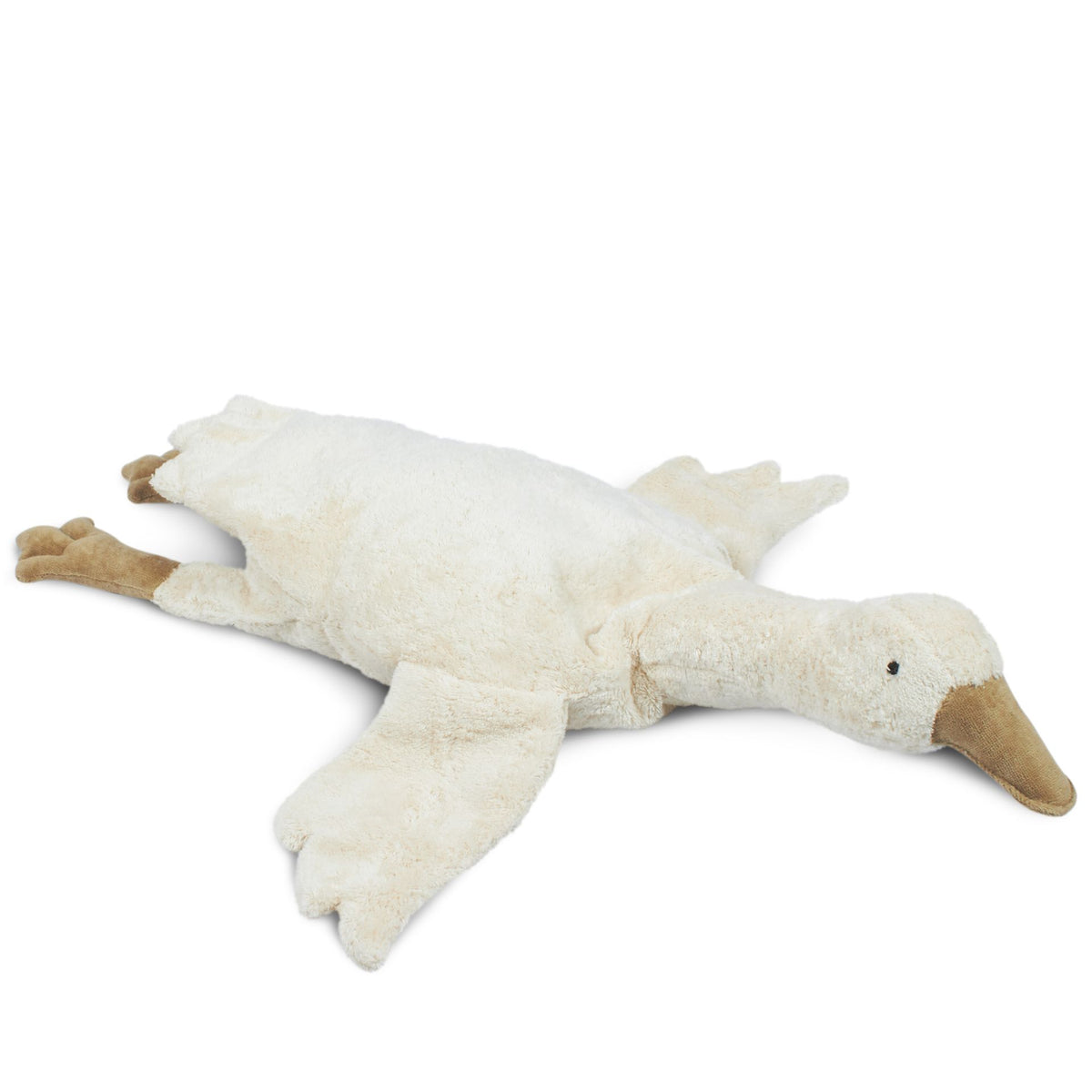 Senger Naturwelt - Bio Kuscheltier Gans groß - weiß