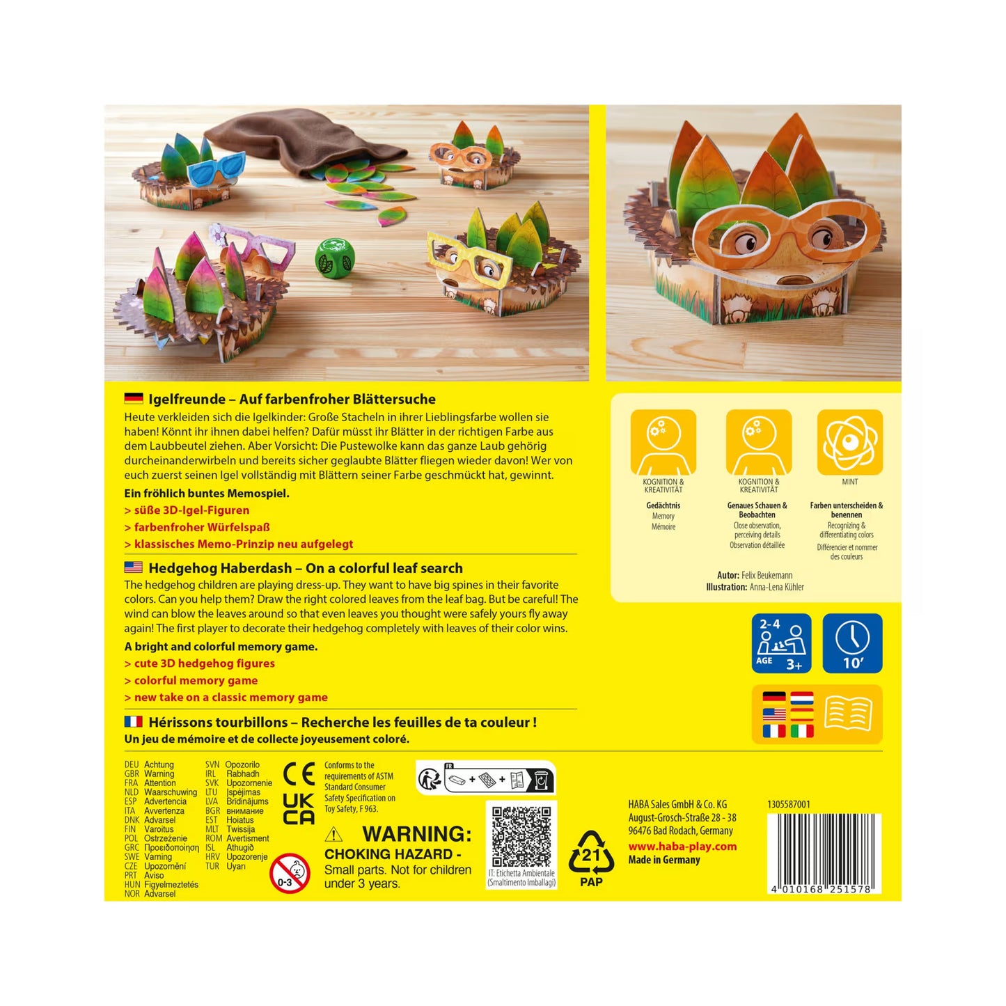 Haba - Igelfreunde - ab 3 Jahren