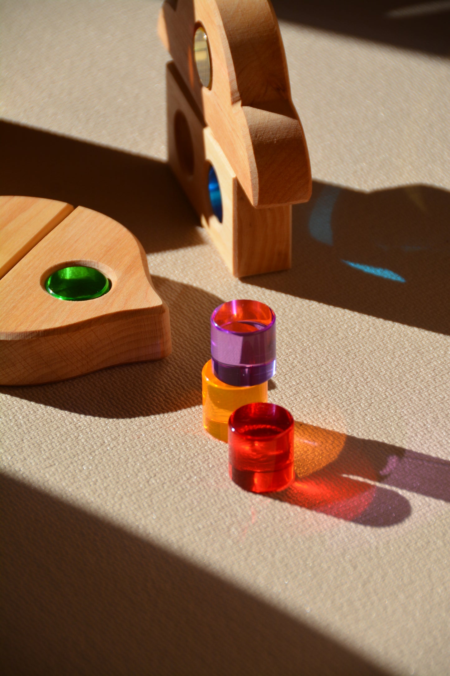 Bauspiel - Lichtbauzylinder