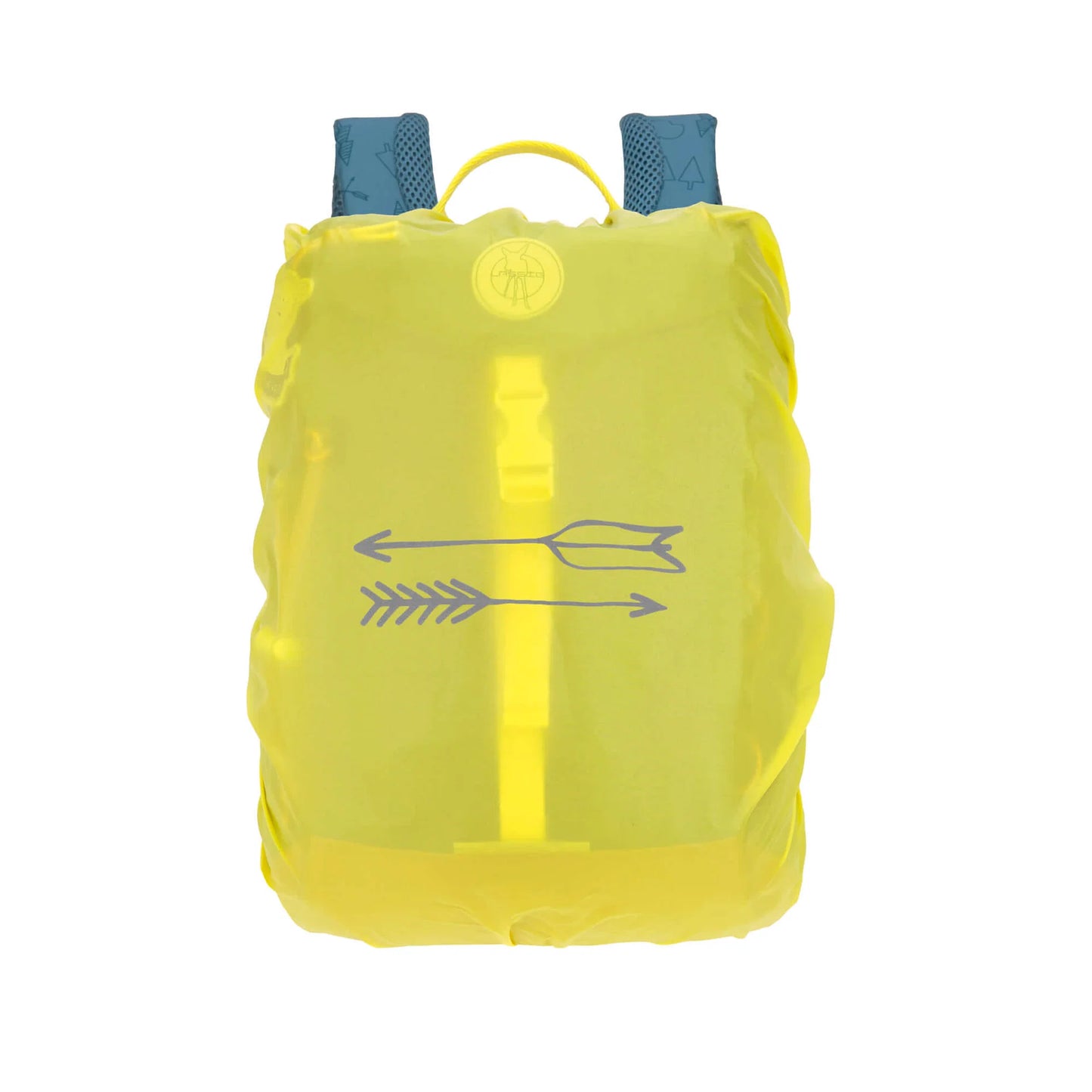 Wanderrucksack Lässig Adventure 9L in Blau mit gepolsterten Schultergurten für Kinder