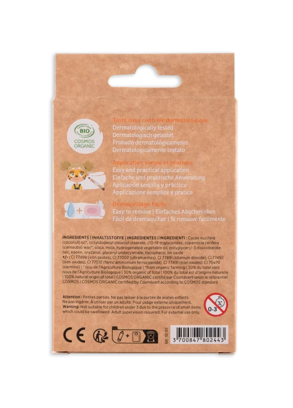 Namaki - Kinder Schminkstifte Wilde Tiere 6 Farben