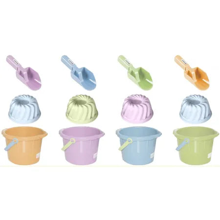 Spielstabil - Sand-Set pastell 3-teilig