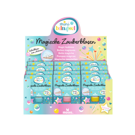 Moses - Mini-Bringsel Magische Zauberblasen - verschiedene Farben