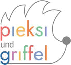 Logo von Pieksi und Griffel – Snacken macht Spaß