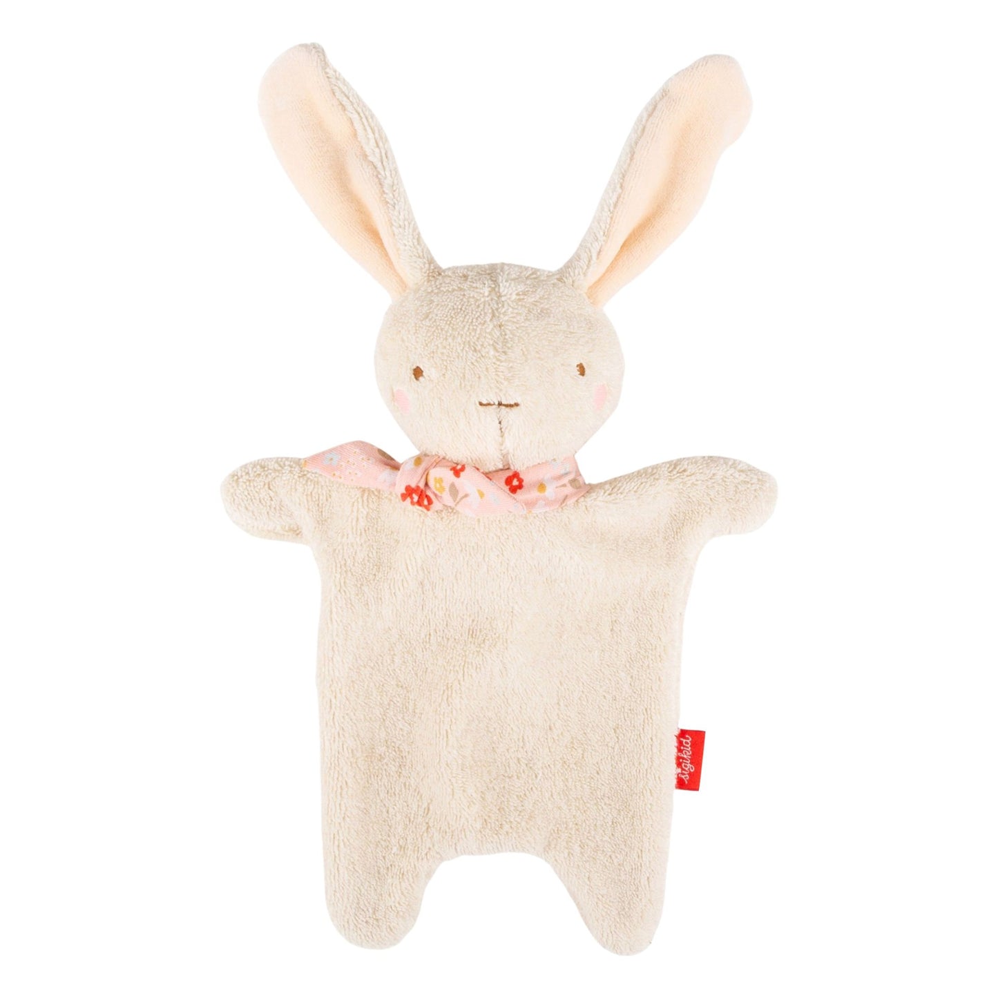 sigikid - Baby Schnuffeltuch Hase, weiß