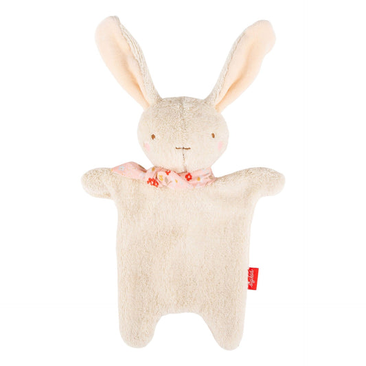 sigikid - Baby Schnuffeltuch Hase, weiß