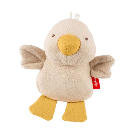 sigikid - Baby Greifling Gans mit Knister- und Quietschfunktion, beige