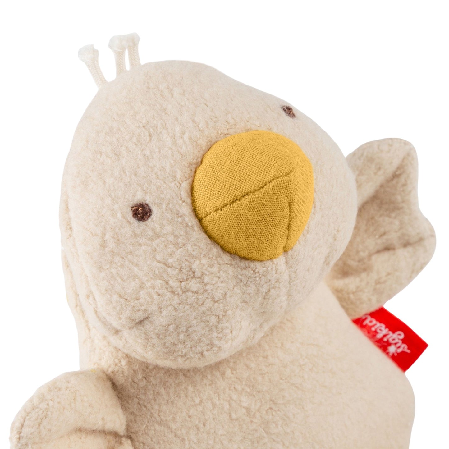 sigikid - Baby Greifling Gans mit Knister- und Quietschfunktion, beige