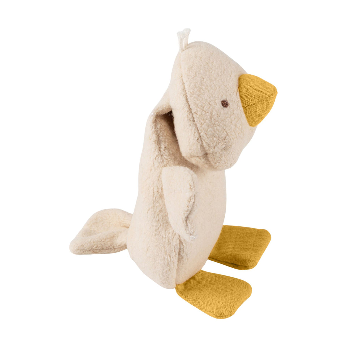 sigikid - Baby Greifling Gans mit Knister- und Quietschfunktion, beige