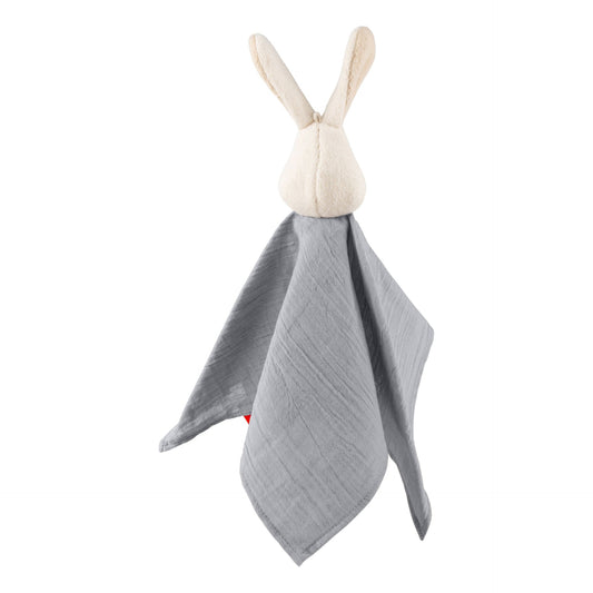 Baby Musselin Schnuffeltuch Hase von sigikid mit langen Ohren aus zartem Baumwollstoff