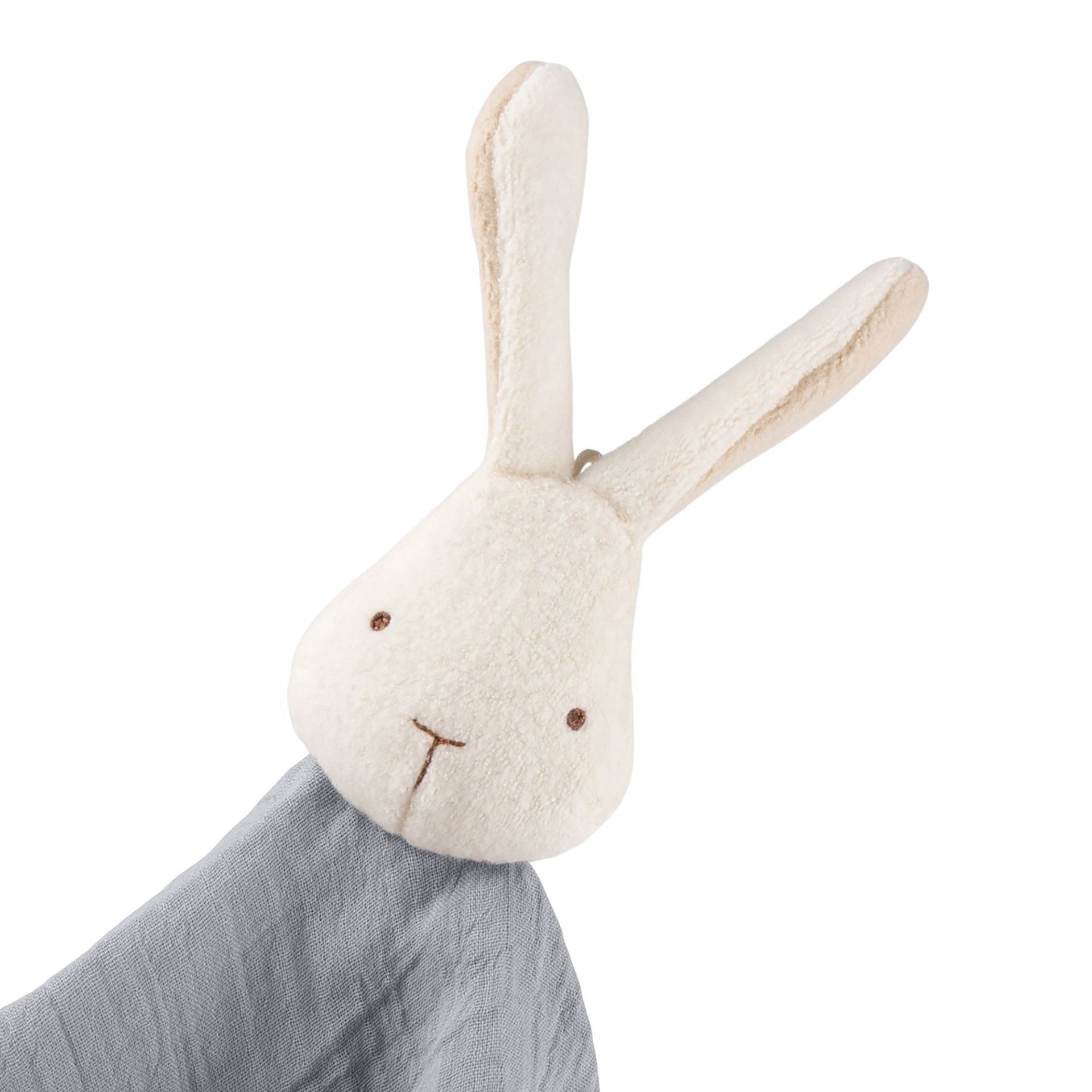 Baby Musselin Schnuffeltuch Hase von sigikid mit langen Ohren aus zartem Baumwollstoff