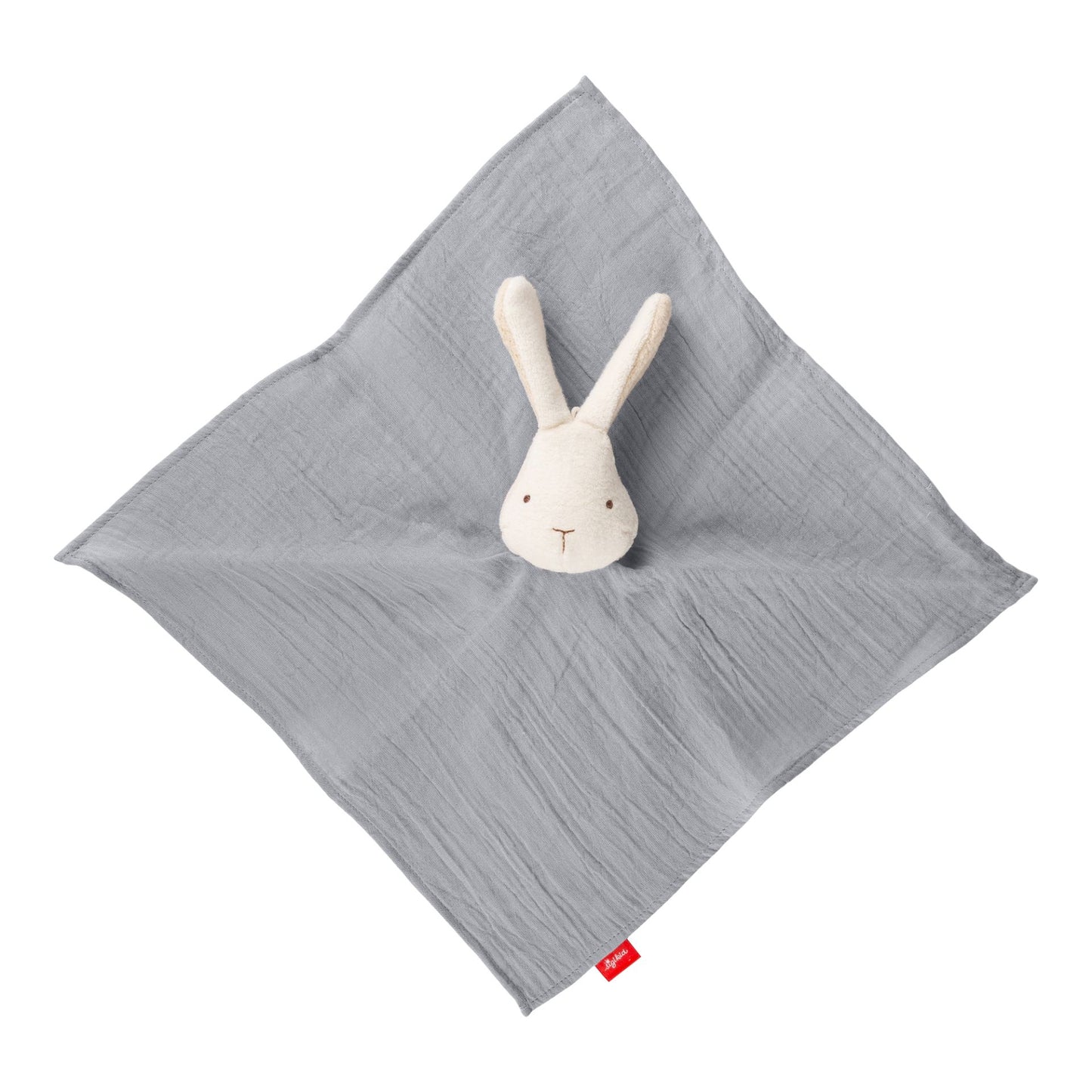 Baby Musselin Schnuffeltuch Hase von sigikid mit langen Ohren aus zartem Baumwollstoff