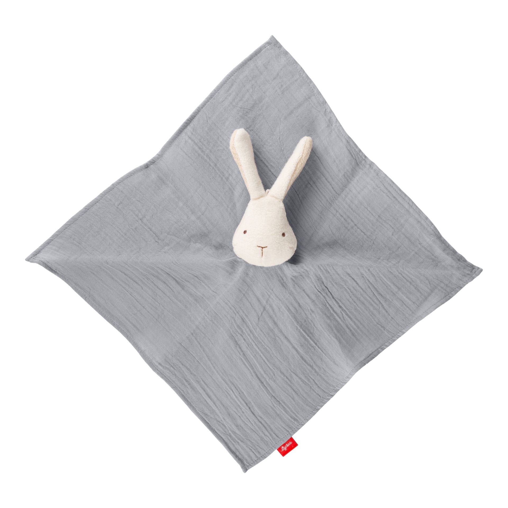 Baby Musselin Schnuffeltuch Hase von sigikid mit langen Ohren aus zartem Baumwollstoff