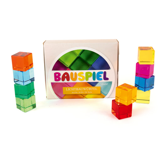 Bauspiel - Lichtbauwürfel 20 Teile